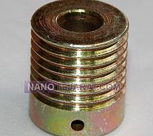 DC motor pulley